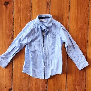 Stylish Light Blue Kids Button Down Shirt